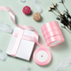Satinband 25mm - 22m - Ljus rosa