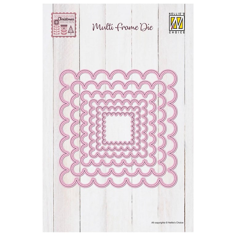 Nellie Snellen - Die - Scalloped Square
