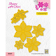 Nellie Snellen - Shape Die - Christmas Star Poinsettia