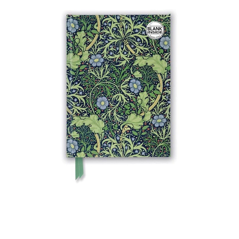 A5 Blank Notebook - Seaweed - William Morris