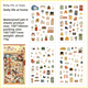 Stickers - Clear - 4st ark - Hemma