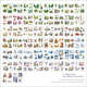 Stickerbook - 50st ark - Naturmotiv