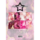 Scrapbookingpapper - A5 - Alcohol Ink - Pink & Gold