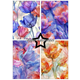 Scrapbookingpapper - A5 - Alcohol Ink - Tulips