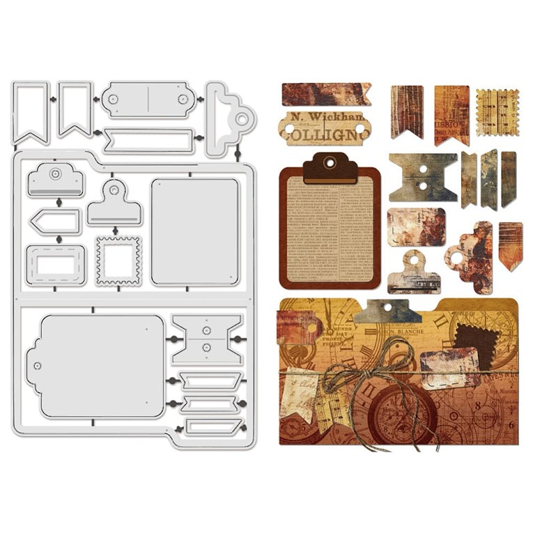 Dies - Set - Clipboard & tags