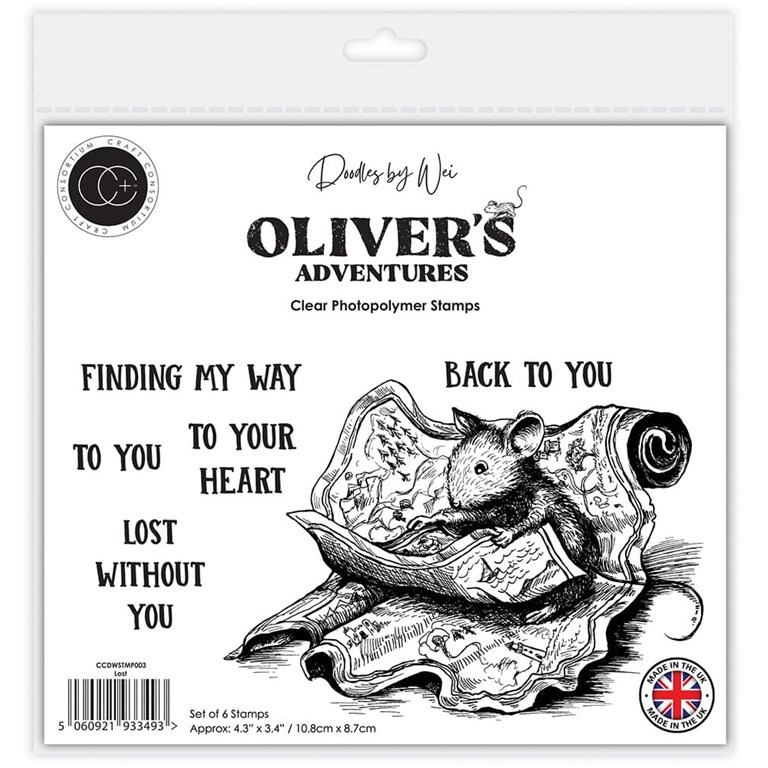 Clear stamps - Olivers Adventures - Lost