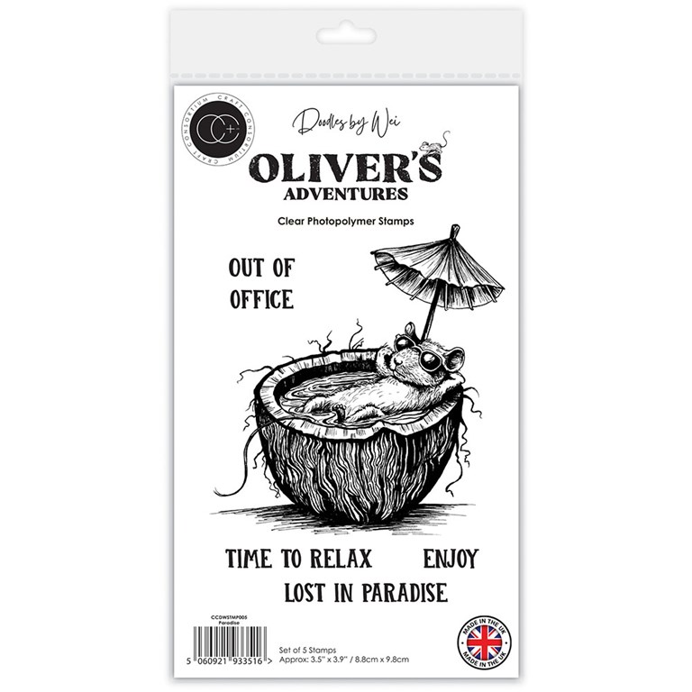 Clear stamps - Olivers Adventures - Paradise