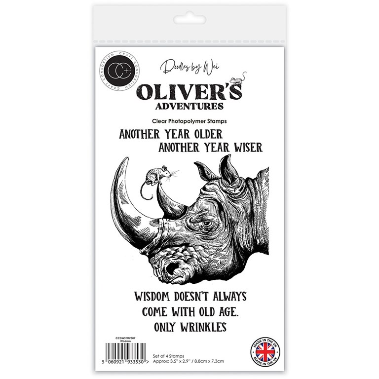 Clear stamps - Olivers Adventures - Wisdom