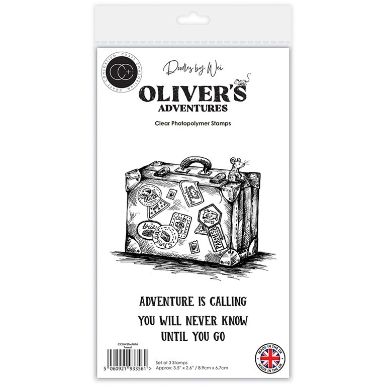 Clear stamps - Olivers Adventures - Travel
