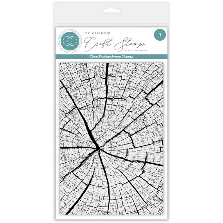 Stämpel - Clear stamp - Log