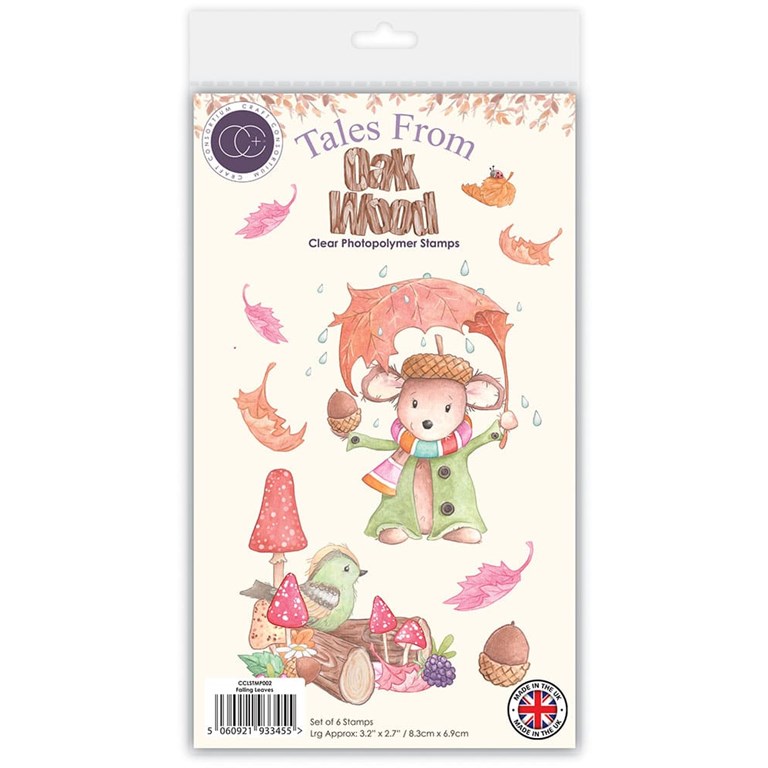 Clear stamps - Tales From Oak Wood - Falling Leaves