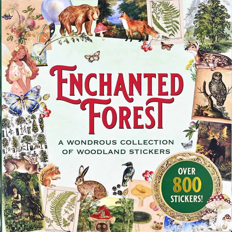 Sticker Book - Enchanted Forest - 50 sidor