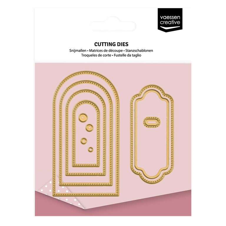 Vaessen Creative Dies - Round Banners & Labels