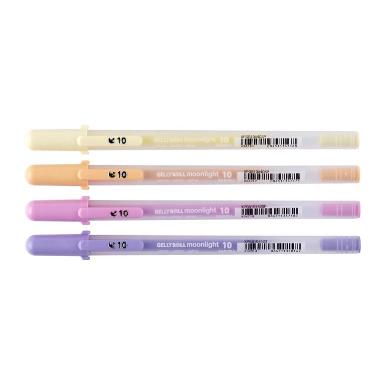 4-Pack - Gelly Roll Basic - Gel Pens - Moonlight Sunrise