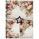 Scrapbookingpapper - A6 - Vintage Flowers