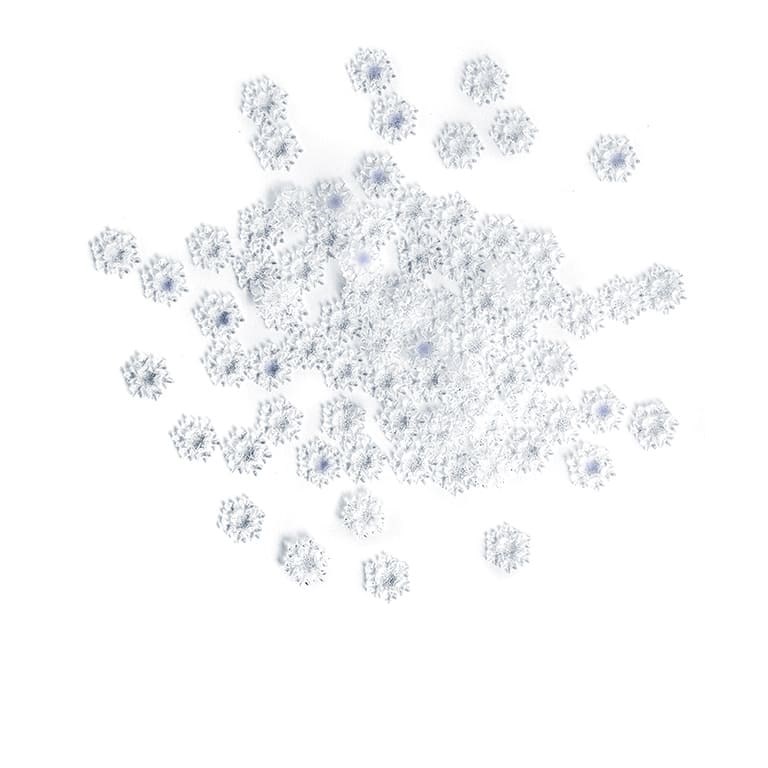 Konfetti - Snowflakes - 80st