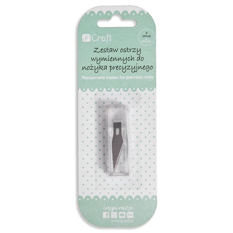 Extra skärblad till shablonkniv - 5st