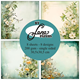 Scrapbookingpapper - 30x30cm - Soft Flowers