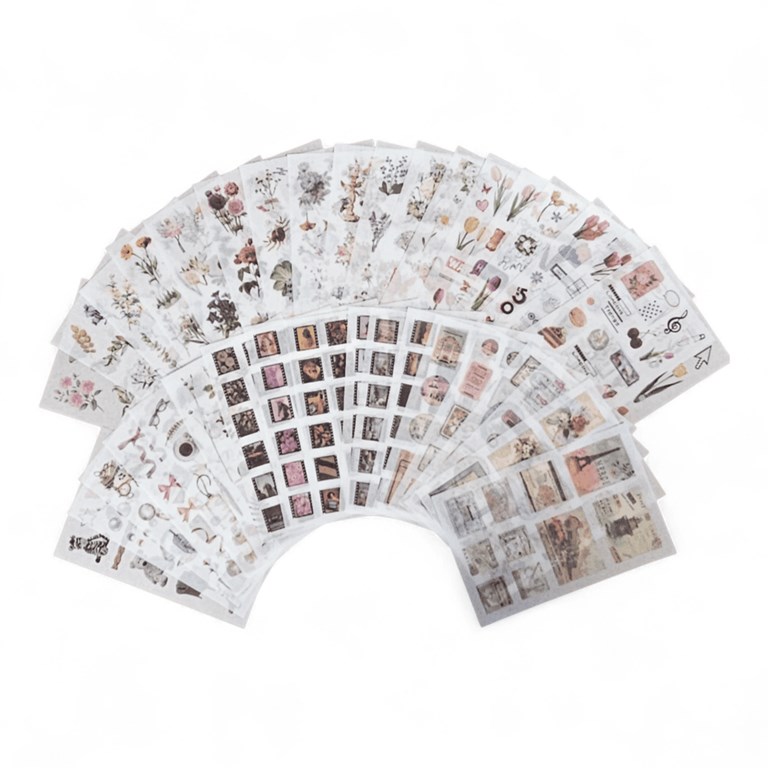 Paket med stickers - 36st ark