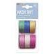Washitejp - 6st rullar - Glitter