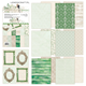 Scrapbookingpapper - A5 - Greenery Basic