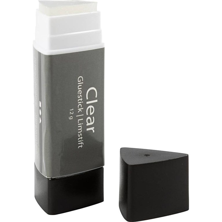 Glue Stick - Trekantigt Limstift - Clear - 12gr