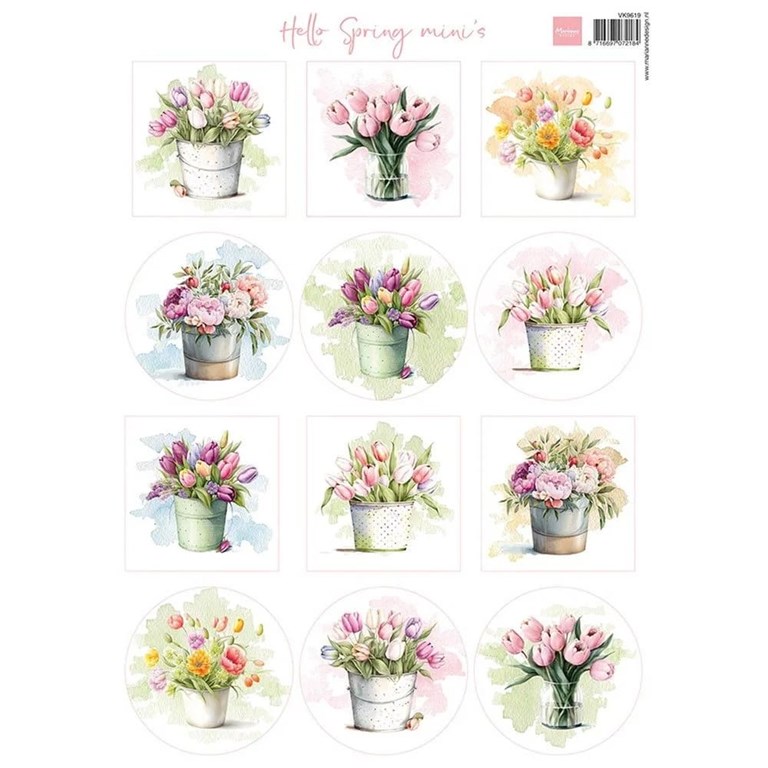Marianne Design - Klippark A4 - Hello Spring