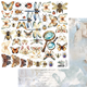 Klippark - 30x30cm - Memory of Spring - Butterflies