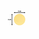 Punch - Cirkel - 5,1cm