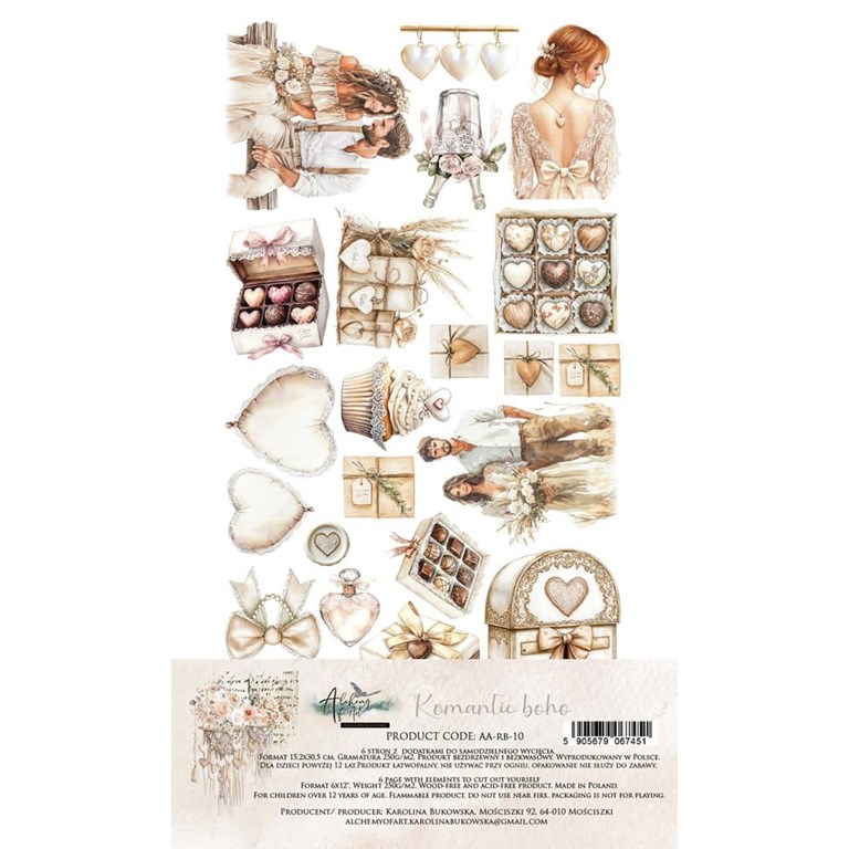 6st klippark - Romantic Boho