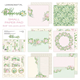 FYNDARTIKEL - Scrapbookingpapper - 20x20cm - Happiness