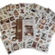 Stickerbook - 50st ark - Kaffemys