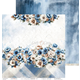 Scrapbookingpapper - 30x30cm - Baby Boy Universe