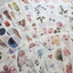 Paket med washi stickers - 24st ark