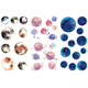 Stickers - Washi - 3st ark - Planeter