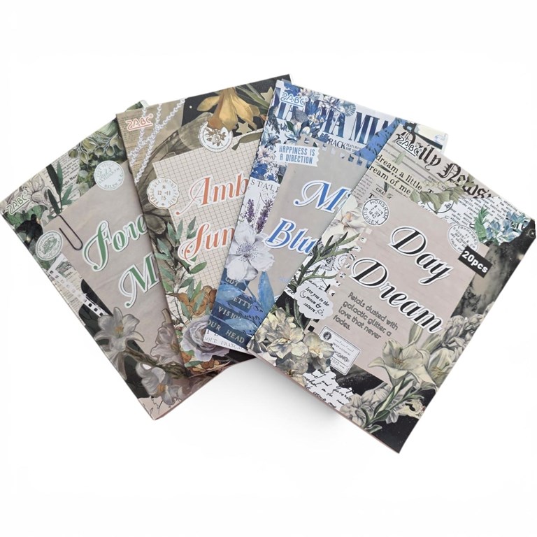 Paket med stickerbooks 2 - 4st böcker - 80st ark