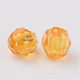 Akrylpärlor - Facett - 8mm - 200st - Orange