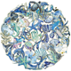 Stickers - Clear - Livet i havet - 50st