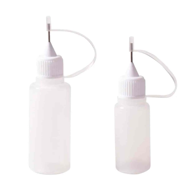 2-pack - Fine Tip Glue Applicator - 10ml & 20ml