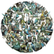 Stickers - Clear - Fantasy Sagofigurer - 50st