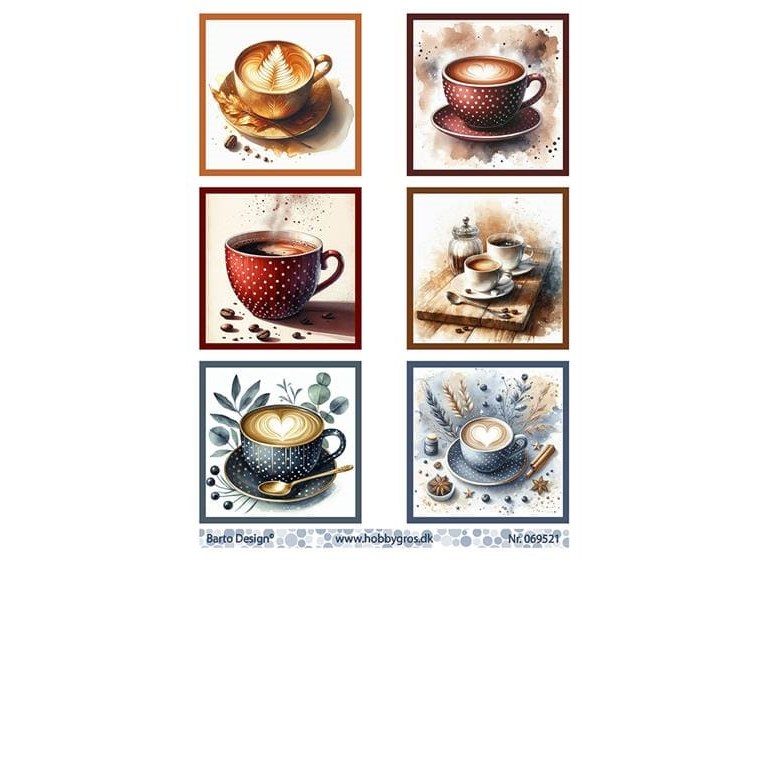 Klippark - Barto Design - Kaffekoppar