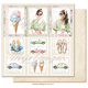 Pappersblock - Maja Design - Summer Feeling - 15x15cm