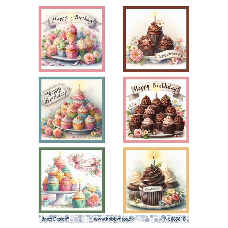 Klippark - Barto Design - Cupcakes
