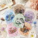 Paket med clear stickers - Blommor & Sigill - 6st förpackningar