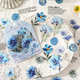 Paket med clear stickers - Blommor & Sigill - 6st förpackningar