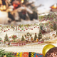 Paket med clear stickers på rulle - Julmotiv - 6 st rullar