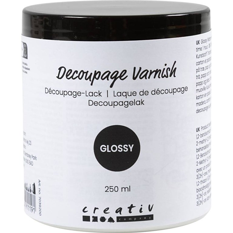 Decoupagelack - Blank - 250ml