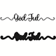 PY Hobby Dies - God Jul - Med Bakgrund - 12,5 x 1,8 cm