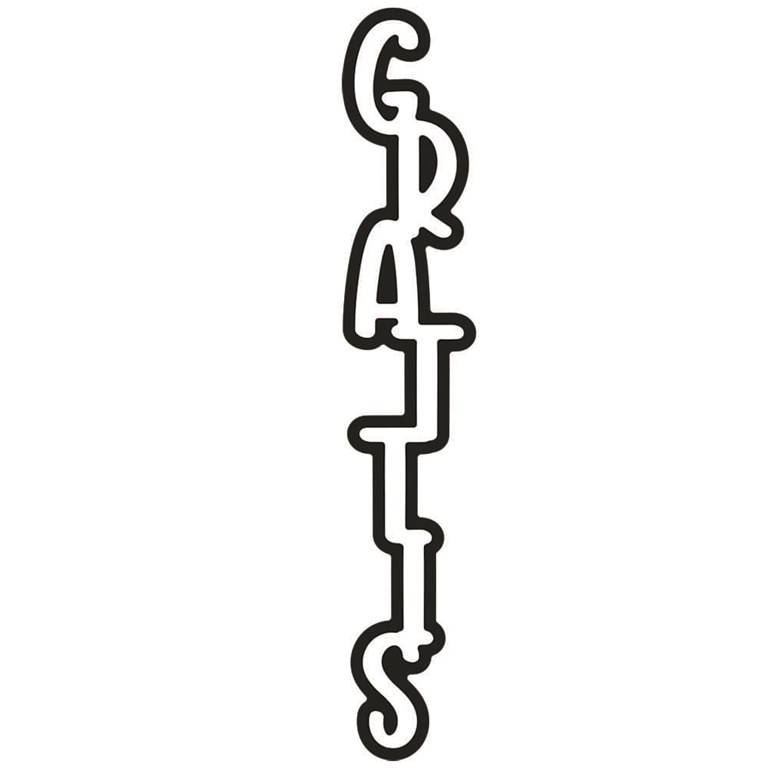 PY Hobby Dies - Grattis - Med Bakgrund - 1,4 x 9 cm