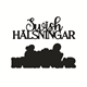 PY Hobby Dies - Swish hälsningar - Med Bakgrund - 8 x 2,9 cm
